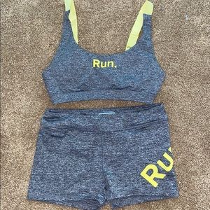 Forever 21 two-piece athletic wear set